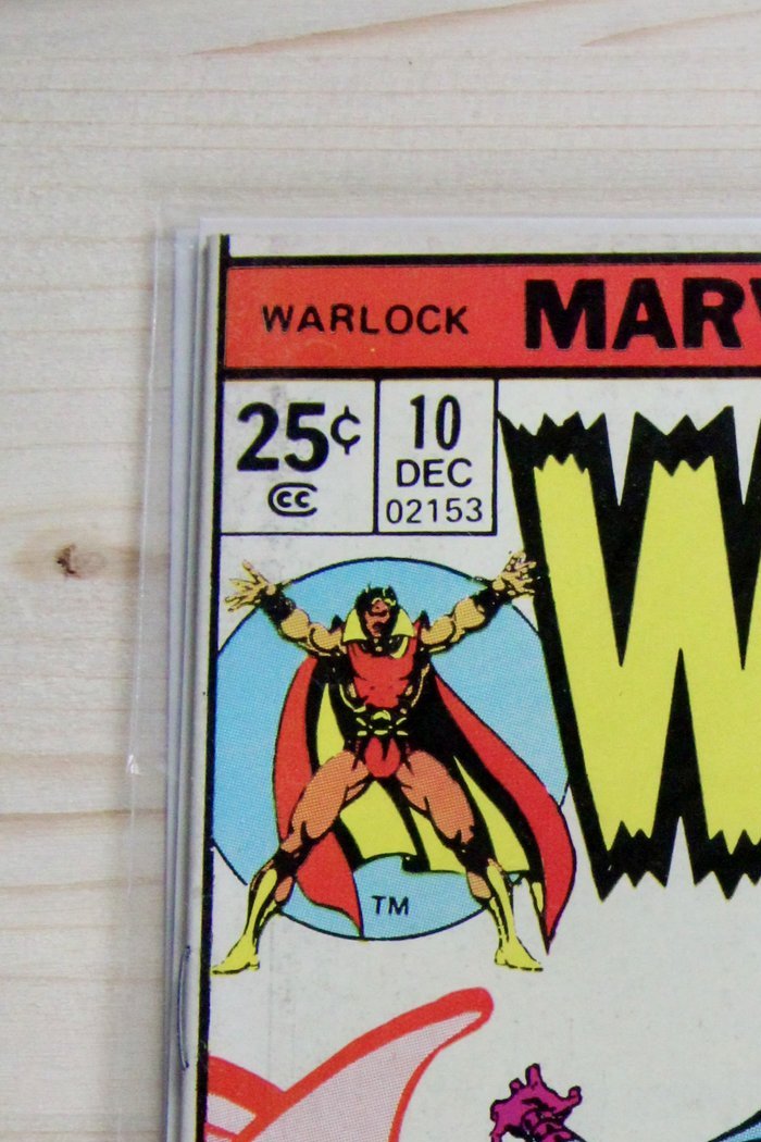 Warlock #10 – Marvel (1975) 8.5 VF+ Infinity Effect, Thanos, Gamora
