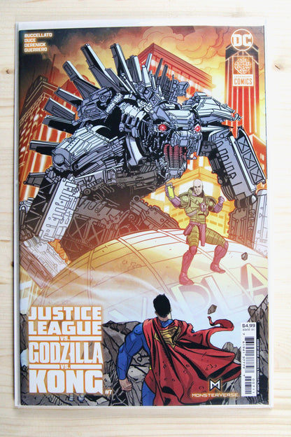 Justice League vs. Godzilla vs. Kong #7 – DC (2024) 9.6 NM+
