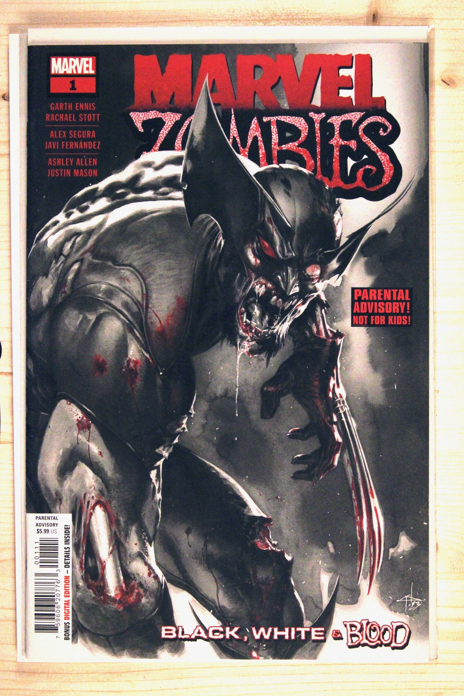 Marvel Zombies: Black, White & Blood #1 – Marvel (2023) 9.6 NM+