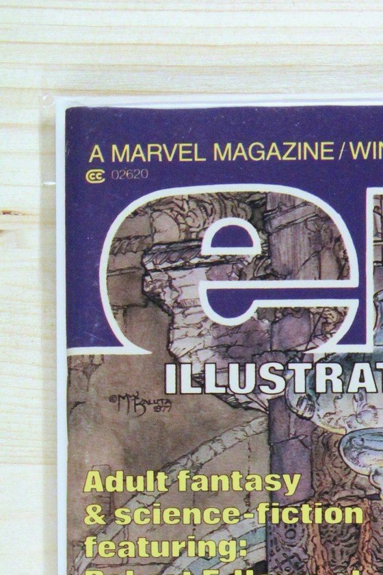 Epic Illustrated #4 – Marvel (1981) 9.4 NM Stan Lee story
