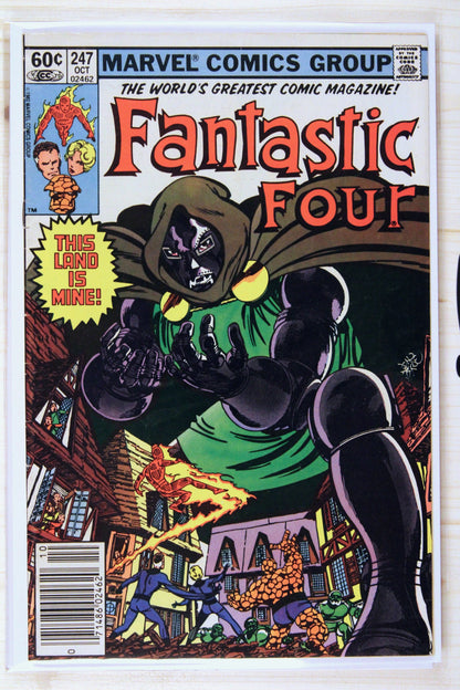 Fantastic Four #247 – Marvel (1982) 7.5 VF- John Byrne story | Newsstand Edition