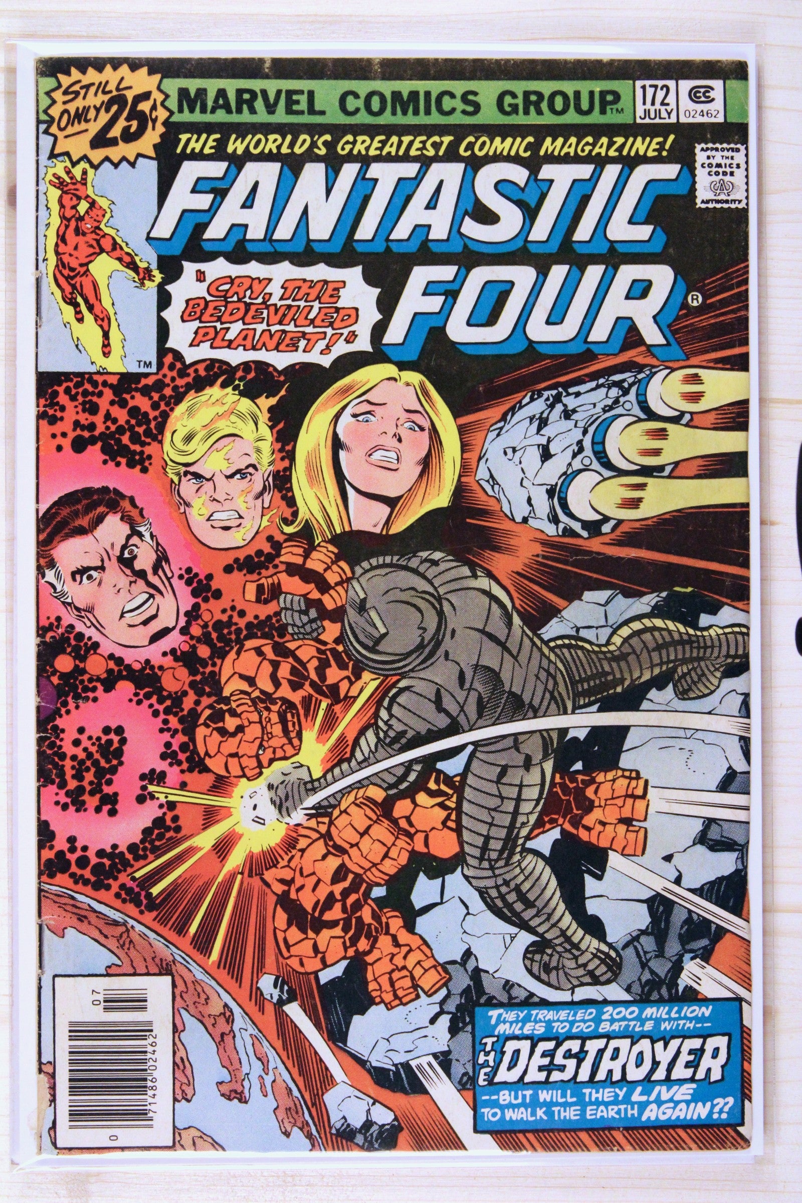 Fantastic Four #172 – Marvel (1976) 6.0 FN Joe Sinnott | Newsstand Edition