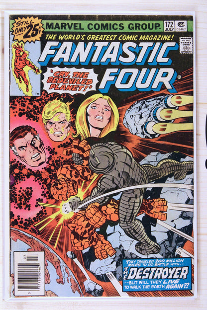 Fantastic Four #172 – Marvel (1976) 6.0 FN Joe Sinnott | Newsstand Edition