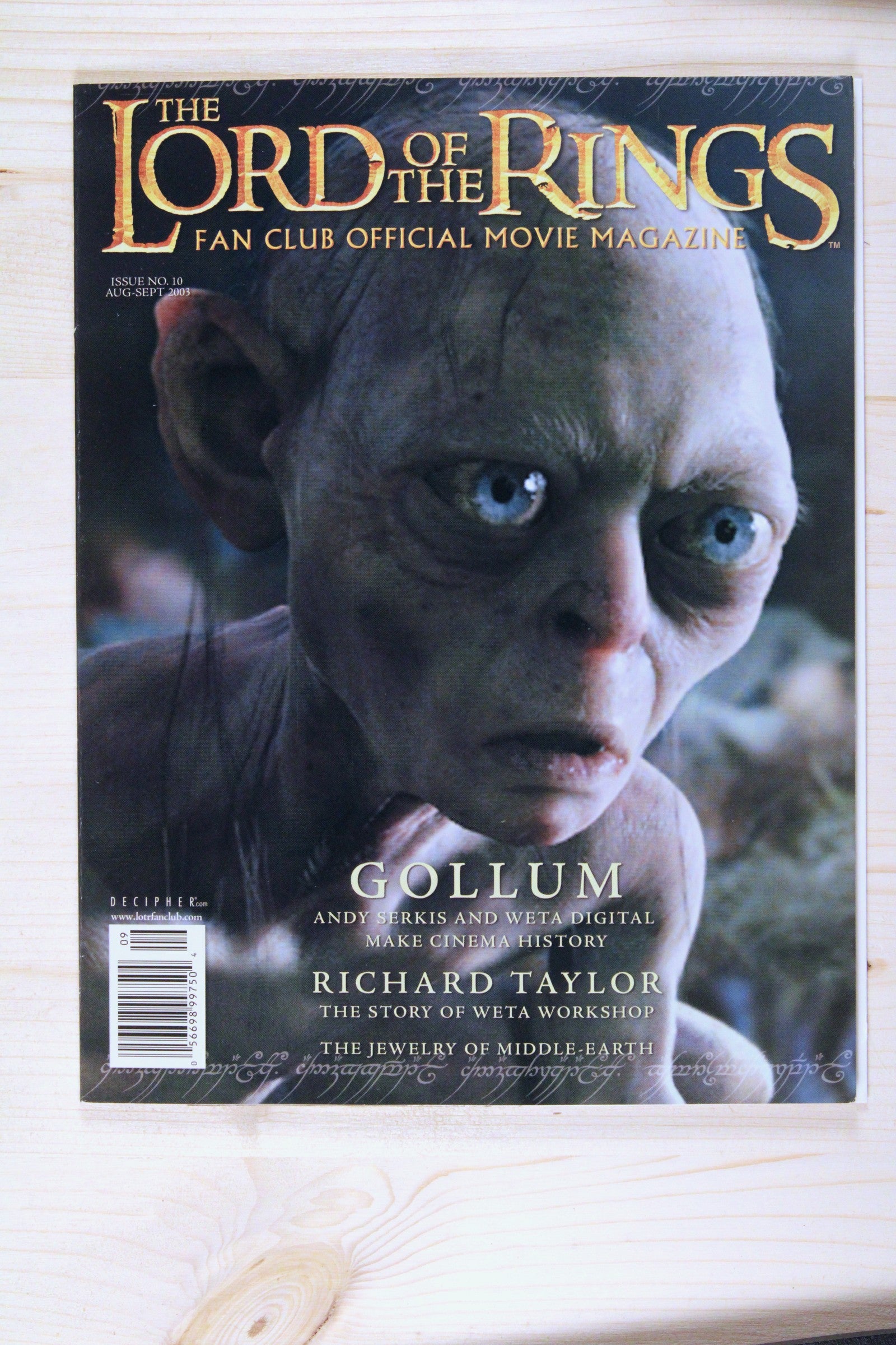 Lord of the Rings Fan Club Magazine #1-17 (2003) Full Run
