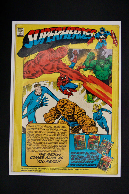 Fantastic Four #PR13 Book Record Set Marvel (1974) 7.0 FN/VF Comic Book