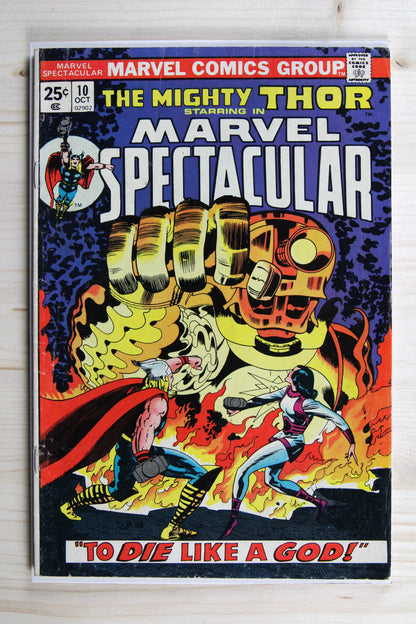Marvel Spectacular #10 – Marvel (1974) 6.5 FN+ Jack Kirby art | Stan Lee story