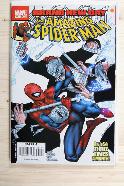 The Amazing Spider-Man #547 – Marvel (2008) 9.4 NM Brand New Day