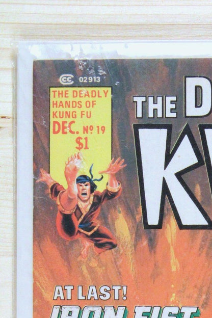 The Deadly Hands of Kung Fu #19 – Curtis Magazines (Marvel) (1975) 9.4 NM Chris Claremont story