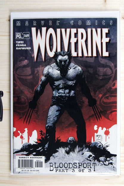 Wolverine #169 – Marvel (2001) 9.2 NM- Bloodsport