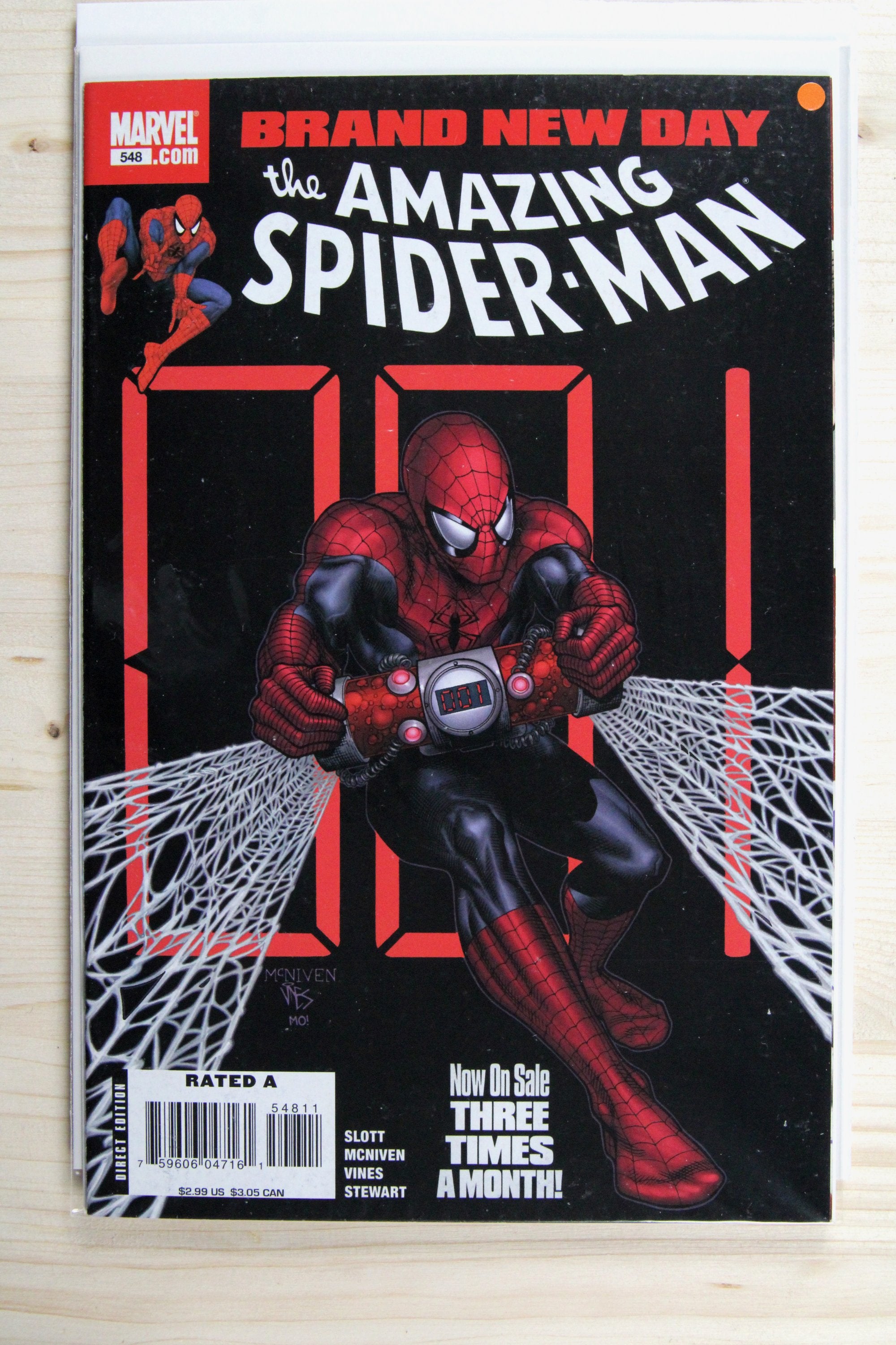 The Amazing Spider-Man #548 – Marvel (2008) 9.4 NM Brand New Day