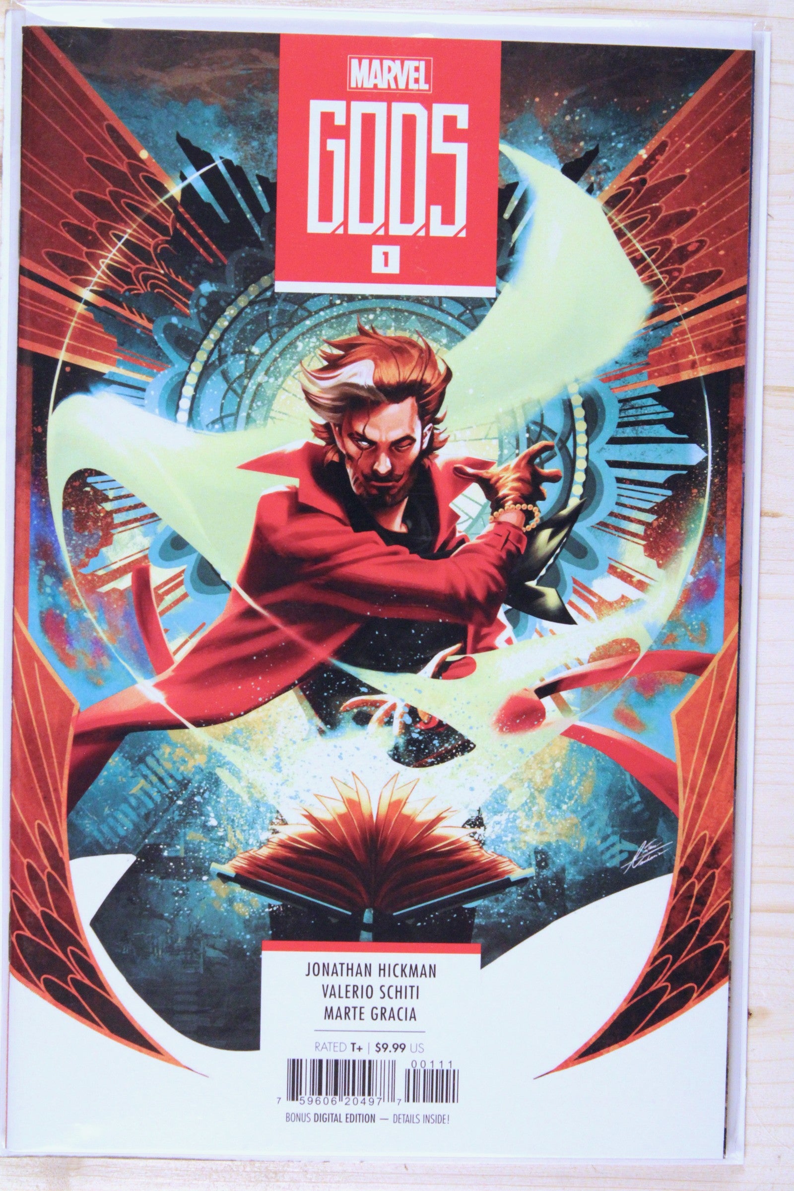 G.O.D.S. #1 – Marvel (2023) 9.6 NM+ Jonathan Hickman story