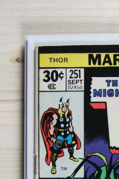 Thor #251 – Marvel (1976) 7.0 FN/VF If Asgard Should Perish | Jack Kirby art | Joe Sinnott cover