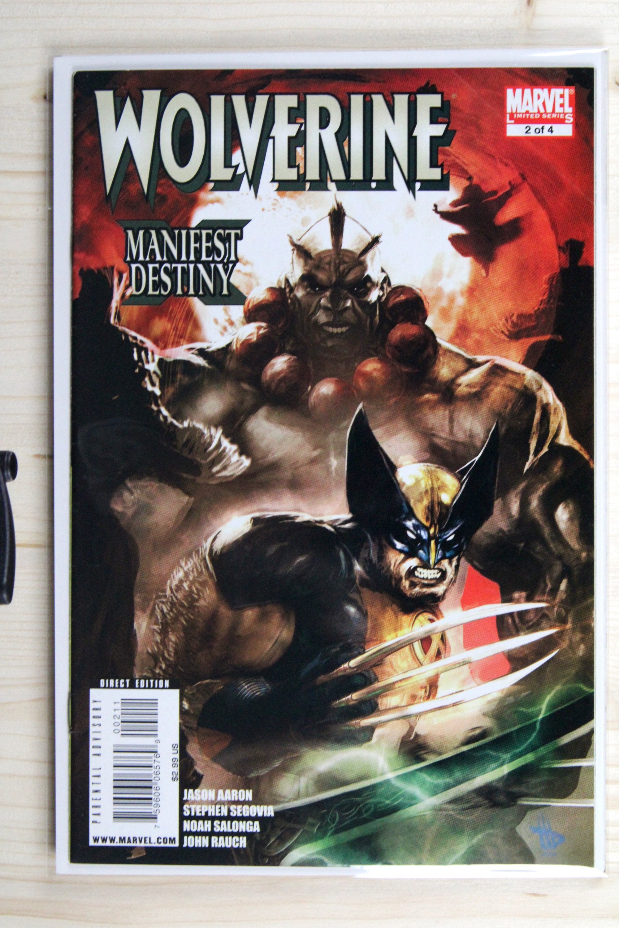 Wolverine: Manifest Destiny #1-4 – Marvel (2008) Full Set (4 Issues) NM Average