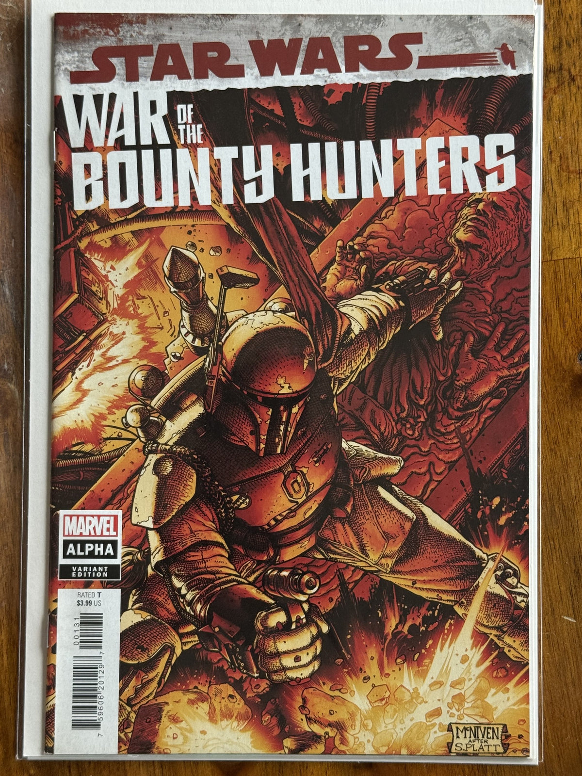Star Wars: War of the Bounty Hunters #Alpha McNiven After S. Platt Variant – Marvel Comics (2021) 9.6 NM+
