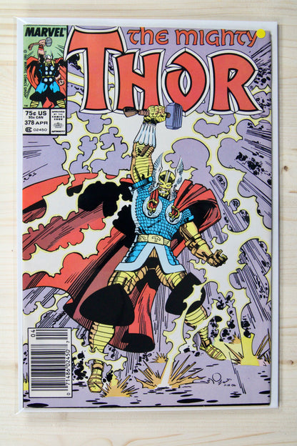 The Mighty Thor #378 – Marvel (1987) 9.2 NM- Newsstand