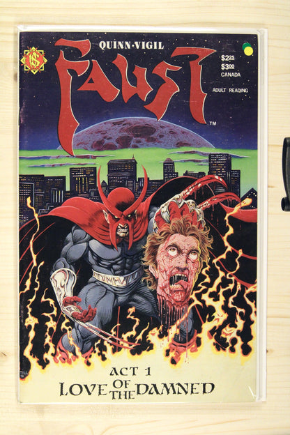Faust: Love of the Damned #1 – Northstar (1989) 8.5 VF+