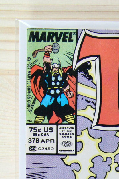 The Mighty Thor #378 – Marvel (1987) 9.2 NM- Newsstand