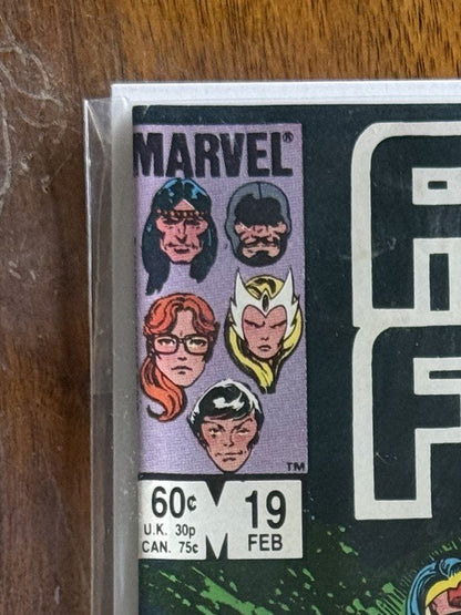 Alpha Flight #19 – Marvel (1985) 9.4 NM John Byrne story