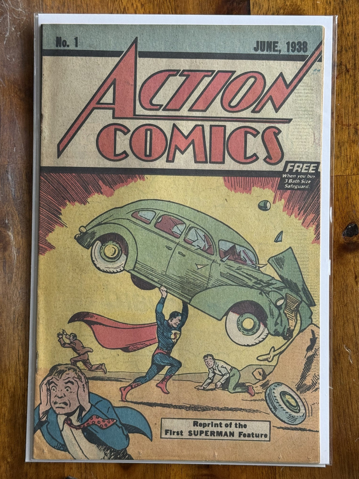 Action Comics #1 Safeguard Deodorant Reprint (1976) – DC Comics (1938) 8.5 VF+