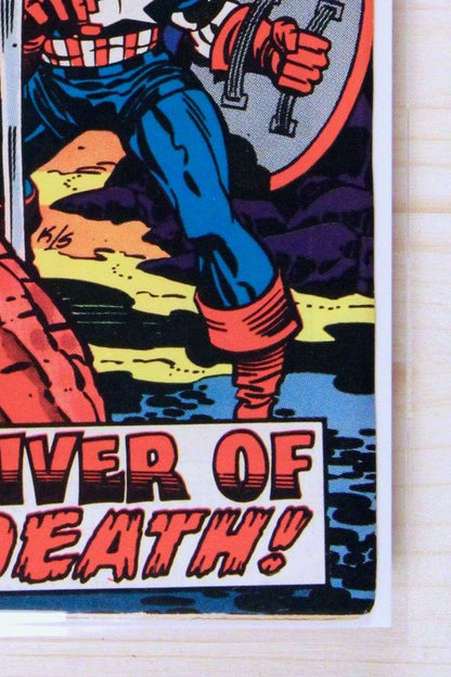 Captain America #208 – Marvel (1977) 7.5 VF- Jack Kirby story | Joe Sinnott cover