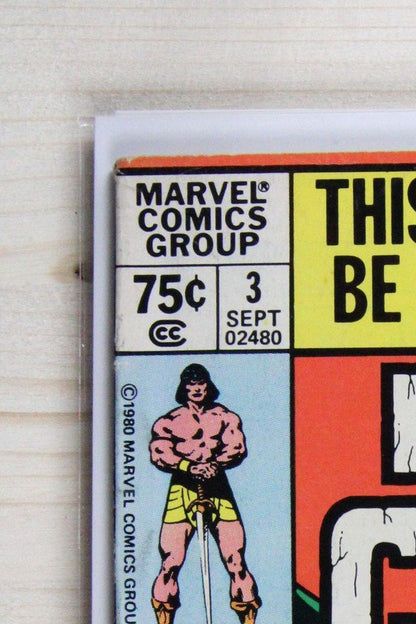 King Conan #3 – Marvel (1980) 6.0 FN Newsstand Edition