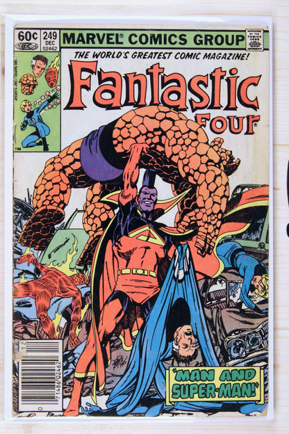 Fantastic Four #249 – Marvel (1982) 6.5 FN+ John Byrne story | Newsstand Edition