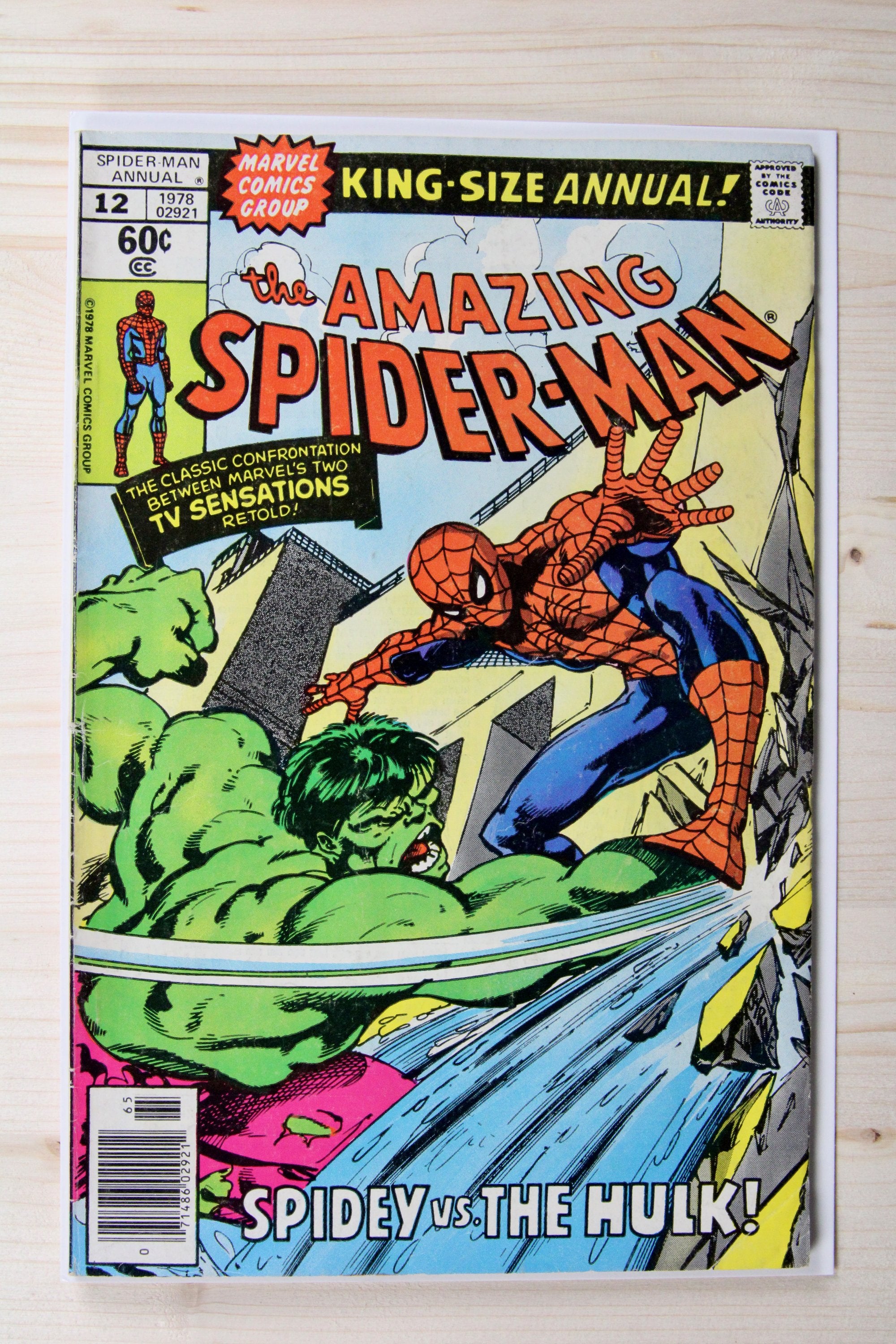 The Amazing Spider-Man Annual #12 – Marvel (1978) 6.5 FN+ John Romita