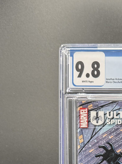 Ultimate Spider-Man #1 – Marvel (2024) CGC 9.8 NM/MT Jonathan Hickman story | Checchetto Variant Cover A