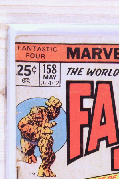 Fantastic Four #158 – Marvel (1975) 5.0 VG/FN Joe Sinnott