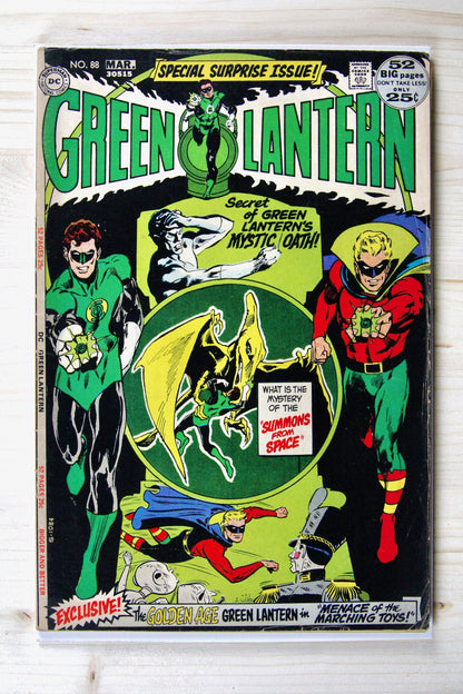 Green Lantern #88 – DC (1972) 5.5 FN- Neal Adams cover