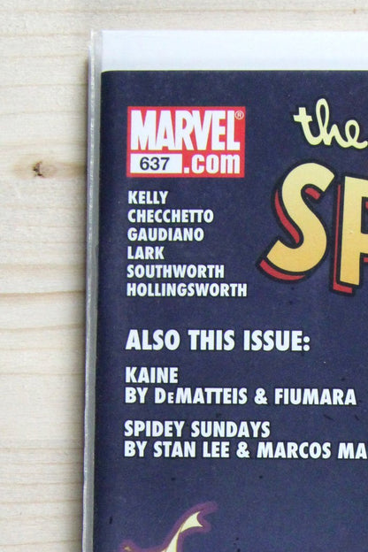 The Amazing Spider-Man #637 – Marvel (2010) 9.4 NM "Kraven the Hunter" Hunting the Hunter | Stan Lee story