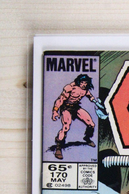 Conan the Barbarian #170 – Marvel (1985) 8.5 VF+ Newsstand Edition