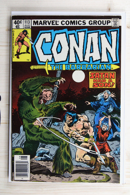 Conan the Barbarian #113 – Marvel (1980) 8.0 VF Newsstand Edition