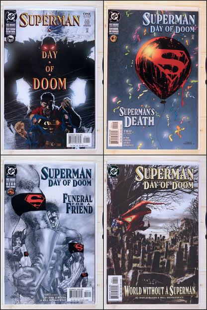 Superman: Day of Doom #1-4 – DC (2003) (Full Run) NM Average