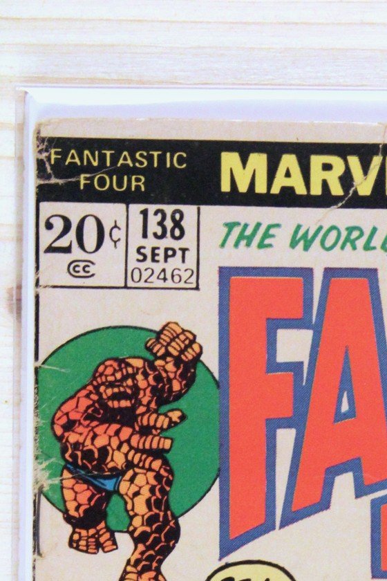 Fantastic Four #138 – Marvel (1973) 3.5 VG- Joe Sinnott art