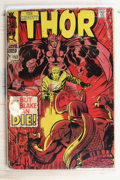 Thor #153 – Marvel (1968) 2.5 GD+