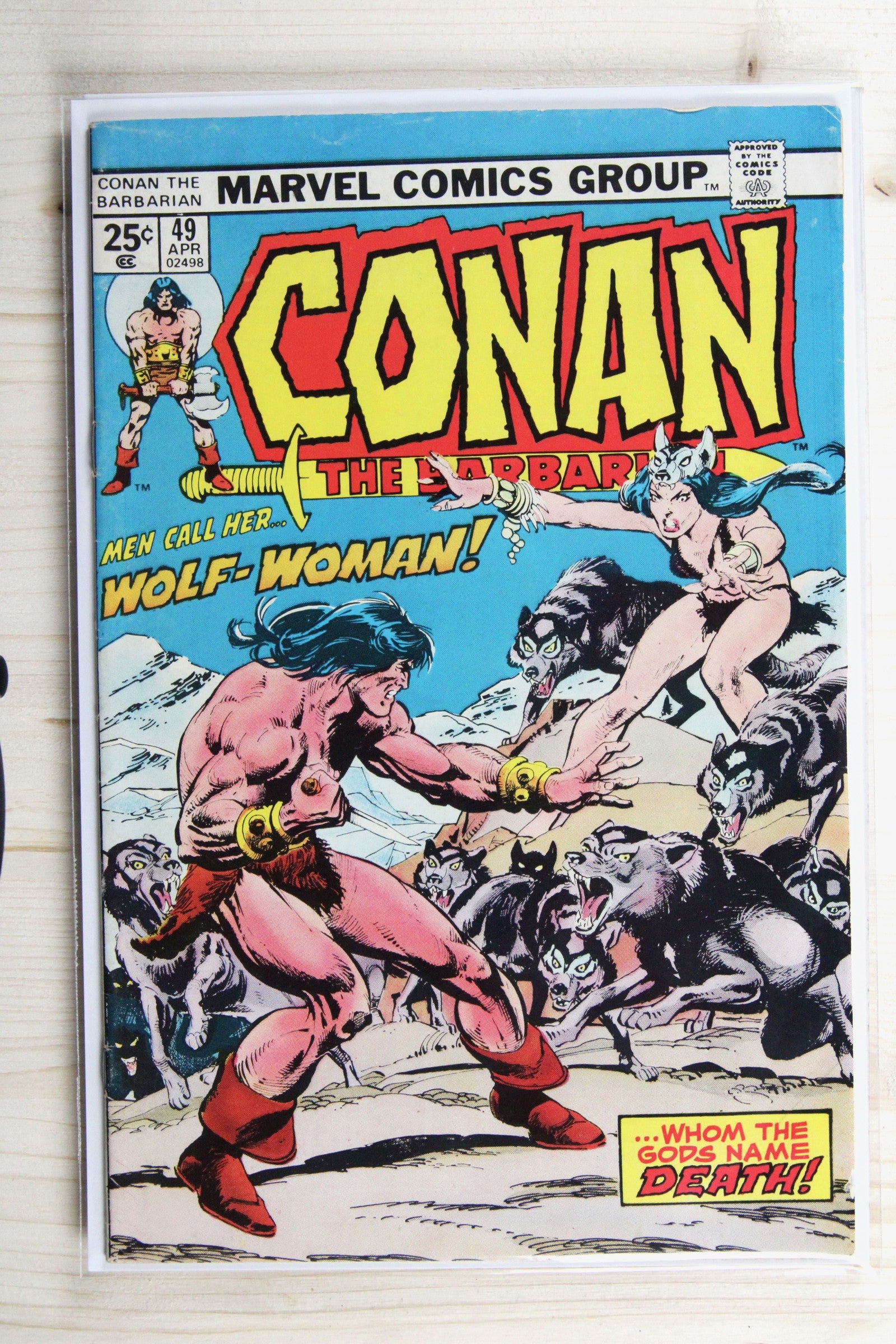 Conan the Barbarian #49 – Marvel (1975) 6.5 FN+ Terry Austin