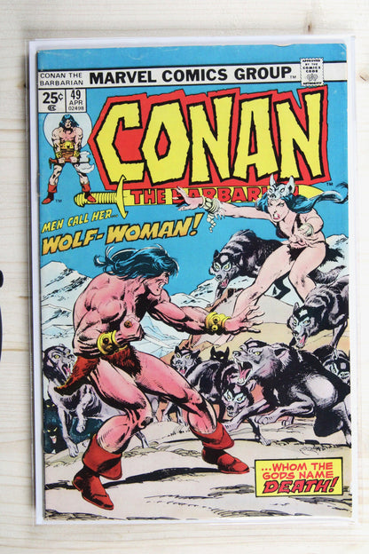 Conan the Barbarian #49 – Marvel (1975) 6.5 FN+ Terry Austin
