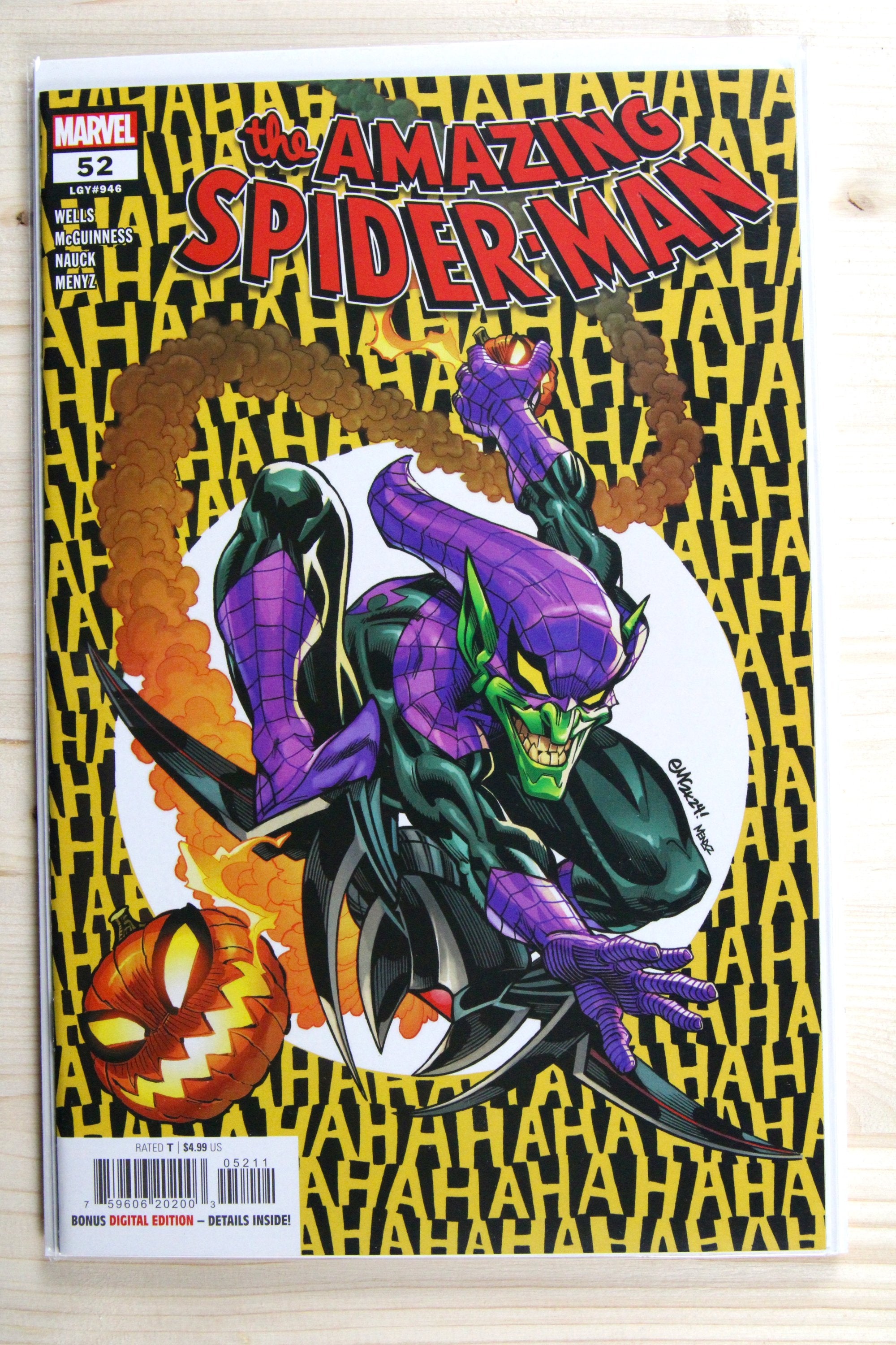 The Amazing Spider-Man #52 – Marvel (2024) 9.6 NM+ Patrick Gleason art
