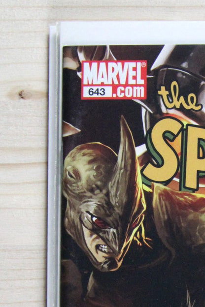 The Amazing Spider-Man #643 – Marvel (2010) 9.4 NM Origin of the Species | Stan Lee story | Connecting