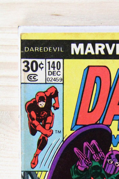 Daredevil #140 – Marvel (1976) 7.0 FN/VF Joe Sinnott cover | Klaus Janson