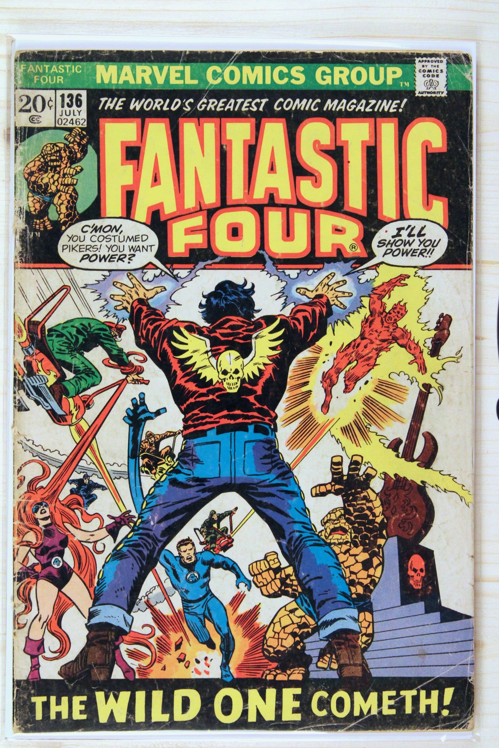 Fantastic Four #136 – Marvel (1973) 3.5 VG- Joe Sinnott
