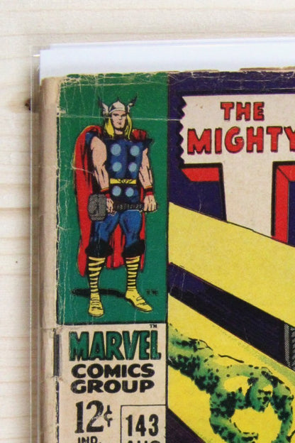 Thor #143 – Marvel (1967) 2.5 GD+
