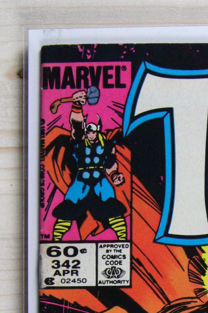 Thor #342 – Marvel (1984) 8.5 VF+ Terry Austin | Newsstand