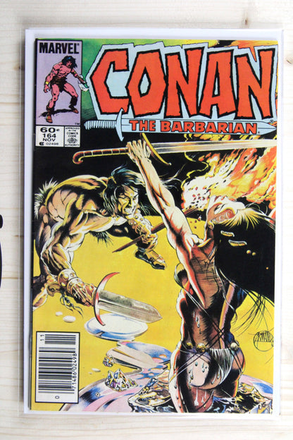 Conan the Barbarian #164 – Marvel (1984) 8.5 VF+ Newsstand Edition