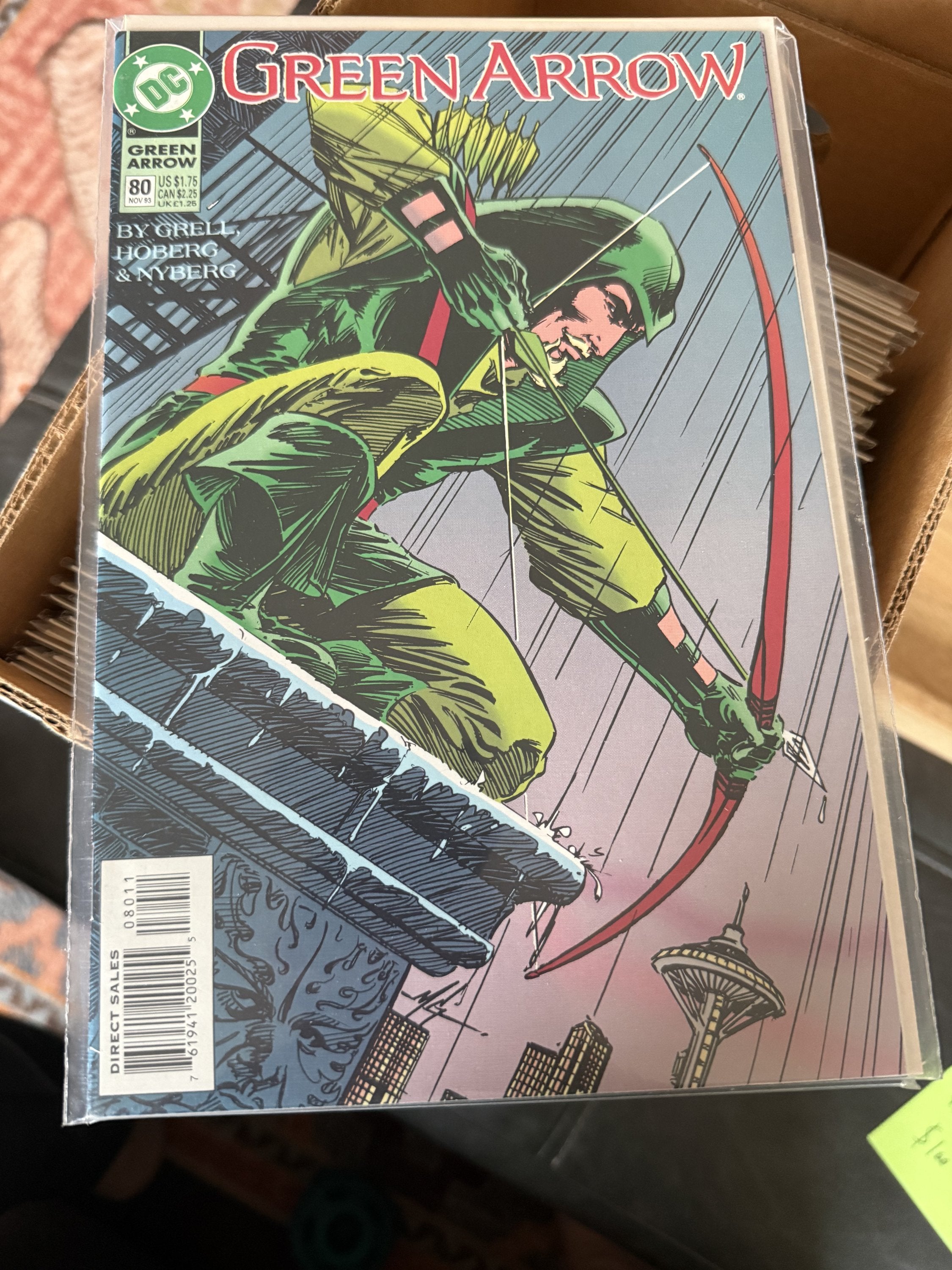 Green Arrow #1-80 – DC (1988) #1 Signed Mike Grell Run Lot