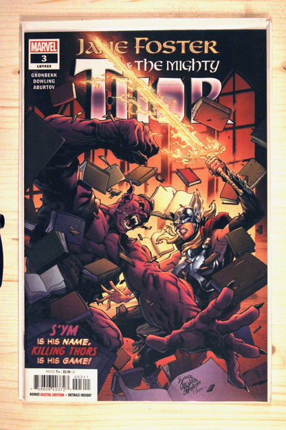 Jane Foster & The Mighty Thor #3 – Marvel (2022) 9.6 NM+