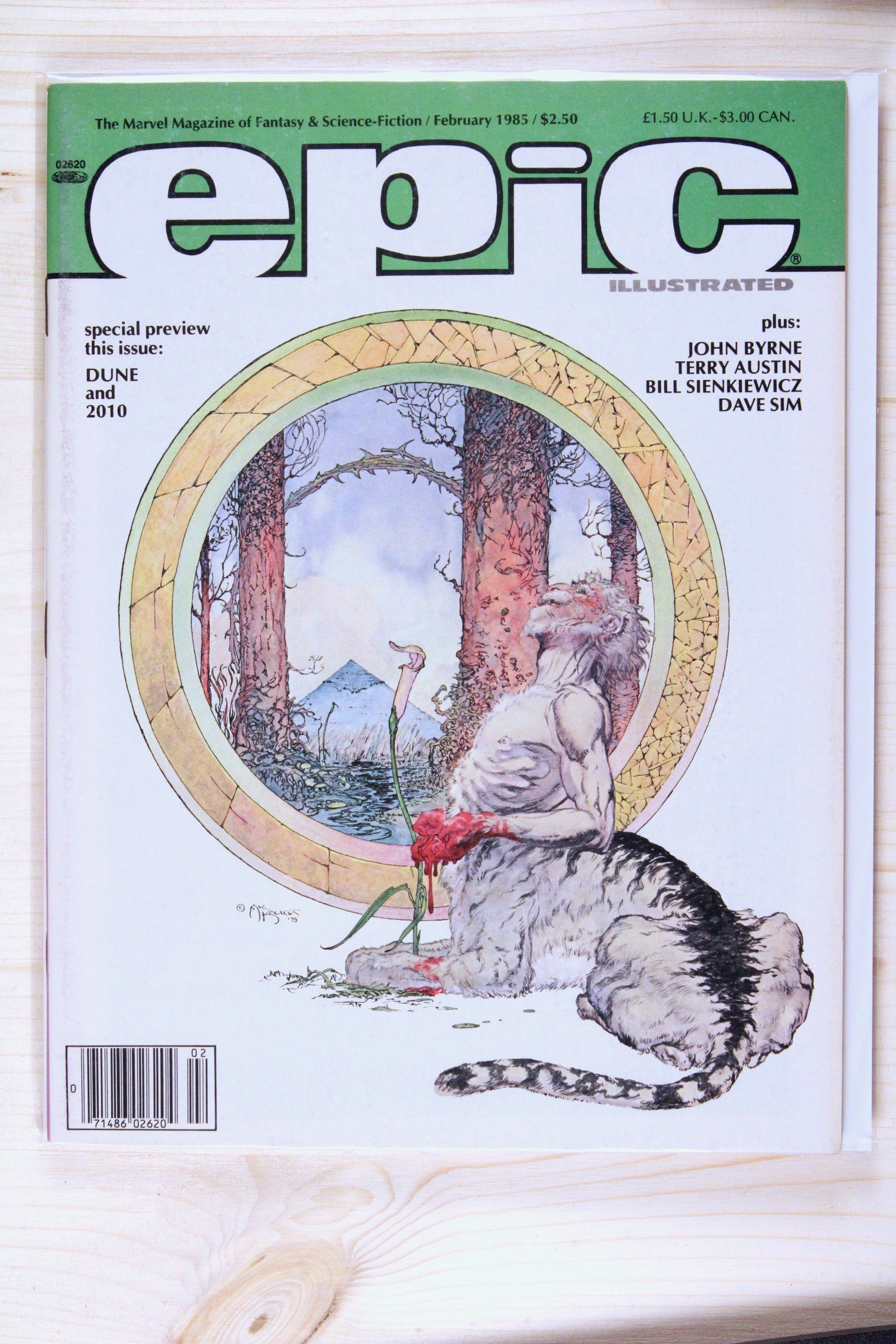 Epic Illustrated #28 – Marvel (1985) 9.4 NM The Last Galactus Story | John Byrne story | Terry Austin art