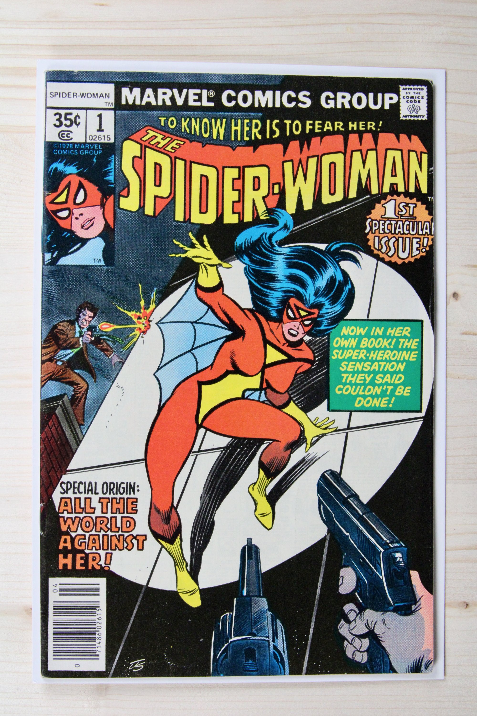 Spider-Woman #1 – Marvel (1978) 8.0 VF Joe Sinnott Cover Newsstand