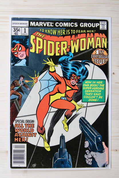 Spider-Woman #1 – Marvel (1978) 8.0 VF Joe Sinnott Cover Newsstand